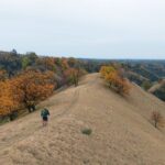 momak šeta po deliblatskoj peščari